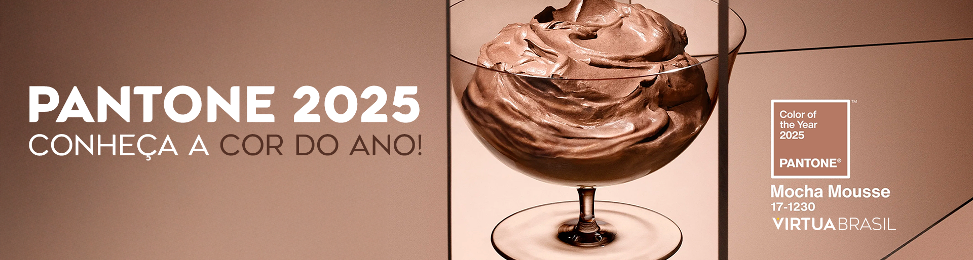 MOCHA MOUSSE: A COR PANTONE DE 2025. | Blog Virtua Brasil