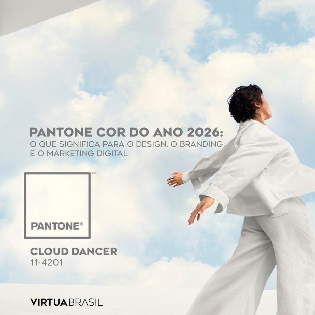 PANTONE COR DO ANO 2026: O QUE SIGNIFICA PARA O DESIGN, O BRANDING E O MARKETING DIGITAL